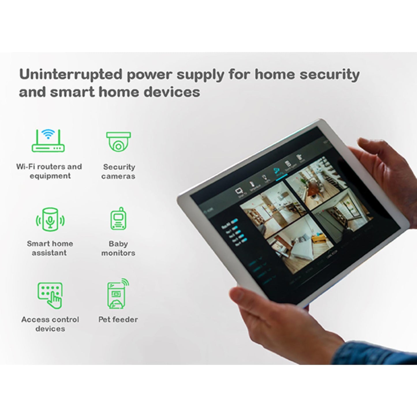 APC UPS Battery Backup, 1050VA UPS with 6 Backup Battery Outlets, Type C USB Charging, BE1050G3 Back-UPS