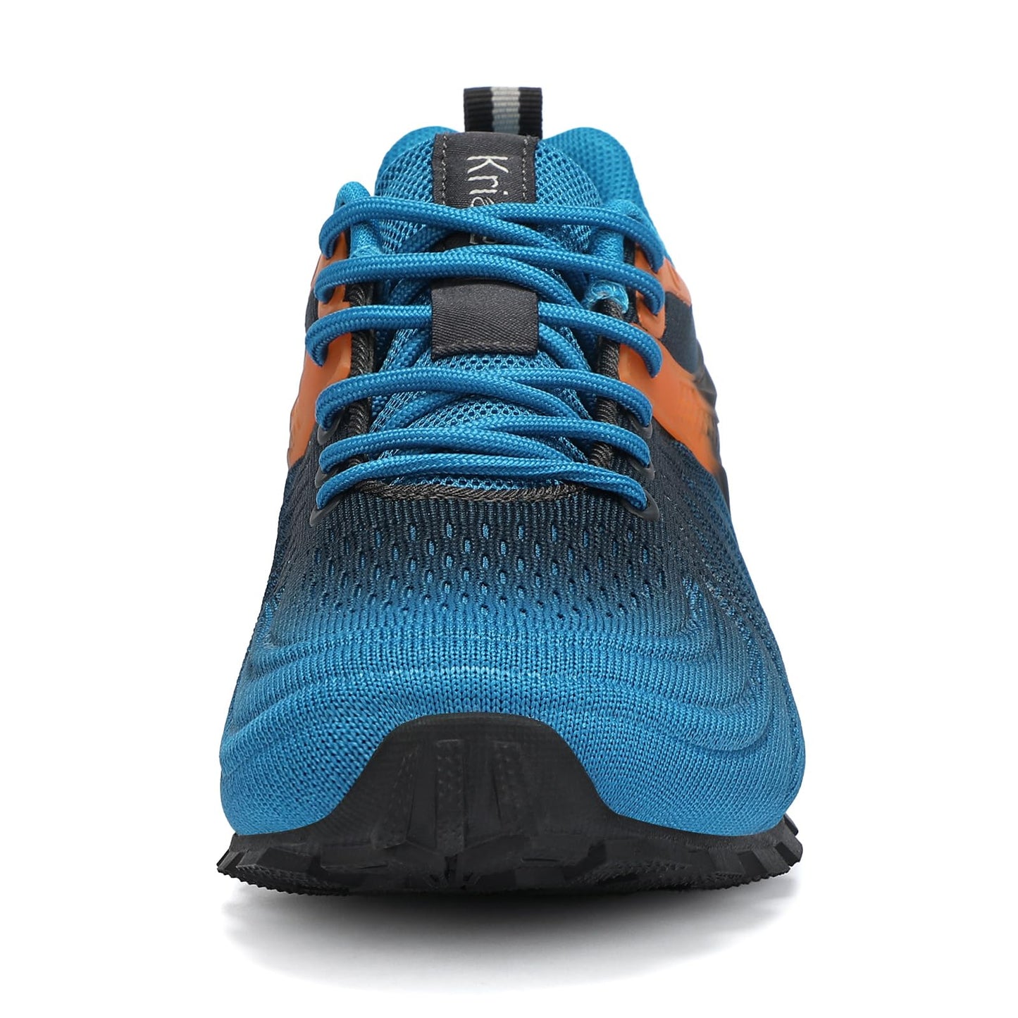 Kricely Men's Walking Shoes Breathable Trail Running Shoes for Men Lightweight Fashion Sneakers for Outdoor Sports Gym Jogging Peacock Blue Size 11.5