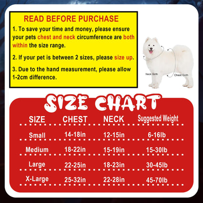 GOYOSWA Dog Halloween Costumes, Pet Deadly Doll Dog Costume Funny Dog Costumes Dog Halloween Costume Clothes for Small Medium Large Extra Large Dogs Pets (Medium)