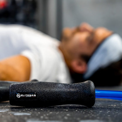 Elite Jumps Muay Thai 2.0 Weighted Jump Rope - Designed for High-Intensity Training, Muay Thai, & MMA Workouts - Heavy 1.2lb PVC Jump Ropes for Fitness