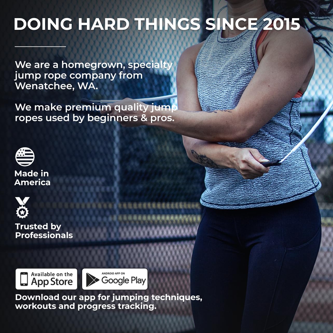 Elite Jumps | Adjustable Jump Ropes for Fitness with Unbreakable Handles and Shatterproof Beads | Crossover Jump Rope for Your Exercise Equipment | Segmented Jump Rope