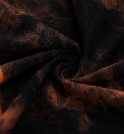 Dancing Skeleton Shirt for Women Halloween T-Shirt Pumpkin Skeleton Graphic Tees Vintage Spooky Tops