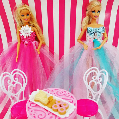 Expo International Decorative Matte Tulle, Lightweight Polyester Tulle Fabric for Tutus, Costumes, and Party Decorations, Washable, Easy-to-Use, 6 Inch x 25 Yards, Orange, Pack of 4