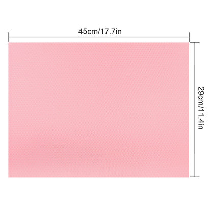 8 Pcs Refrigerator Liners, Fridge Liner and Mats Washable, Refrigerator Shelf Liners for Glass Shelves, Protects Against Spills Waterproof Table Placemats Cupboard Cabinet Drawer Covers Pads, PSISO