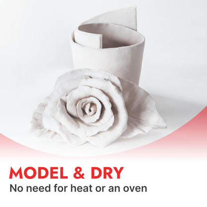 DAS Modelling Clay, White, 1 Kg