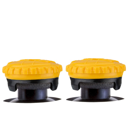 KontrolFreek Borderlands® 3 Claptrap Performance Thumbsticks for Xbox One and Xbox Series X | 2 Mid-Rise Convex Thumbsticks | Yellow