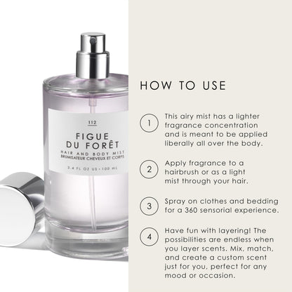 Le Monde Gourmand Fruit du Dragon Hair & Body Mist - 3.4oz (100ml) - Fruity, Coconut Fragrance Notes