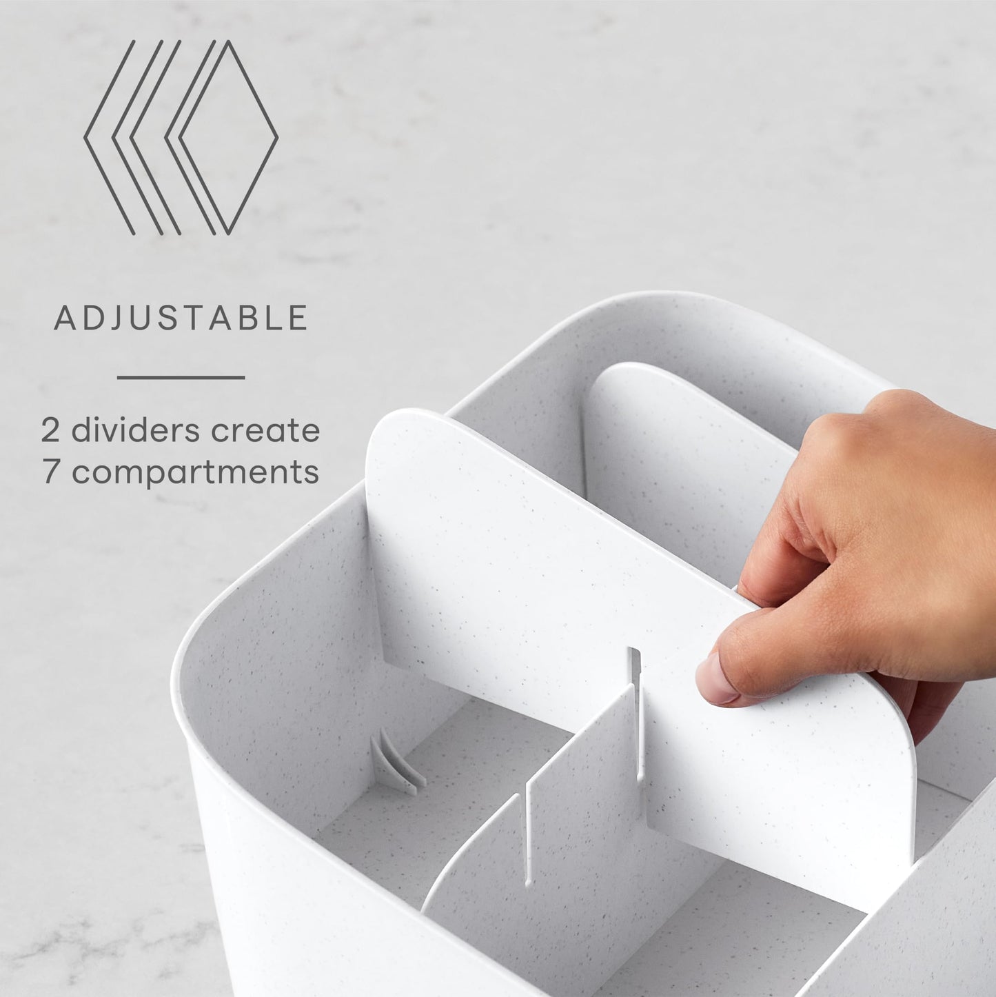 YouCopia ShelfBin Packet Organizer, 4-Tier Stairstep Raised Divided Bin, BPA-Free Storage Caddy for Kitchen Pantry and Cabinet Organization, Tea Bags, Medicine, and More