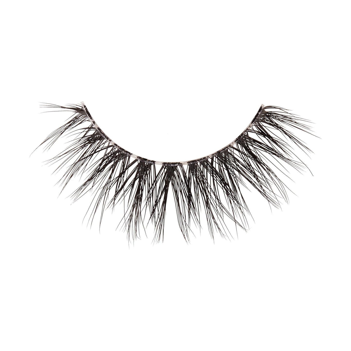 KISS Lash Couture LuXtensions Collection False Eyelashes, Flat Technology, Super Slim Band, Real Extension Fibers, Reusable, Contact Lens Friendly Strip Lashes, Style Royal Silk, 1 Pair (Pack of 2)