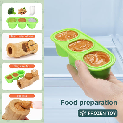 kogven Interactive Dog Toys for Aggressive Chewers,Indestructible Dogs Toy for Large/Medium Breed,Frozen Dog Treat Holder to do Keep Them Busy to Reduces Anxiety