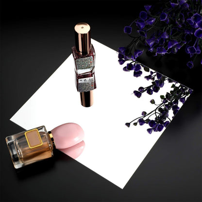 Flexible Mirror Sheets Self Adhesive Non Glass Mirror Tiles Stickers for Home Wall Decor(10 Pieces,6 x 6 Inches)