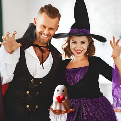 Ghost Figurine Ghost Decor, Funny Ghost Statue Ghost Figurine Ghost Statue Cute Decoration for Gift Props Tabletop Home Decor Best Gifts for Anniversary Weddings New Year