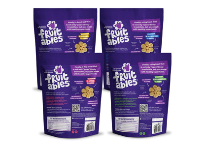 Fruitables Pumpkin Dog Treats, 7oz, Crunch Variety 12-Pack