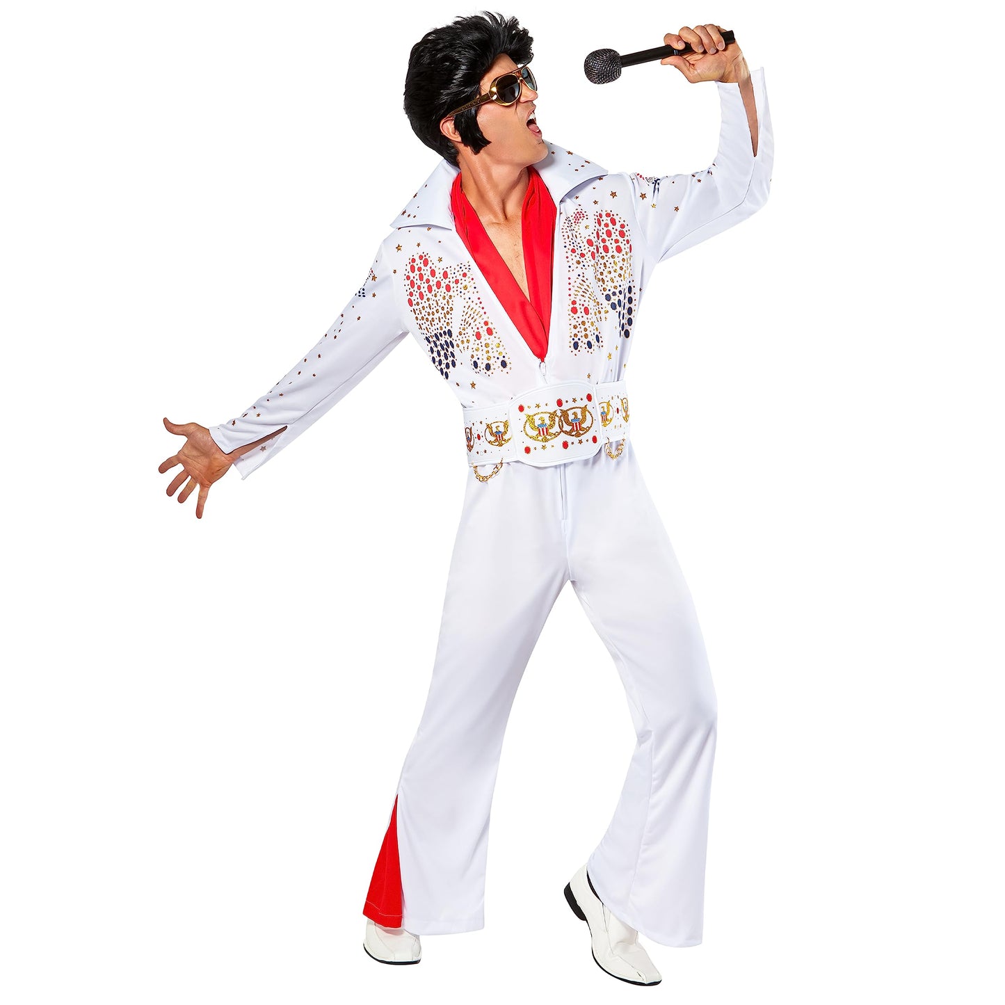 Rubies Elvis Presley: Elvis Presley Costume for Adults, Men's Large