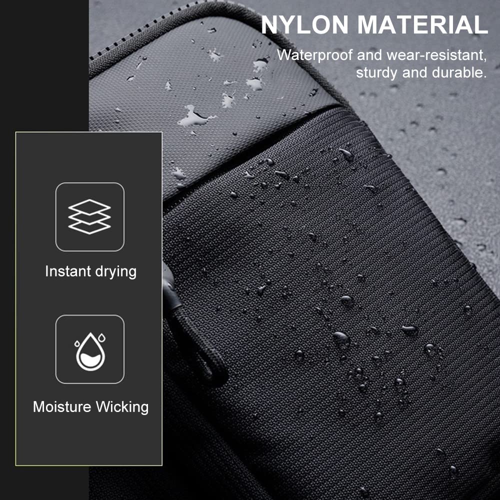 DONGKER Sling Chest Crossbody Bag, Waterproof Shoulder Bag, Crossbody Bag Backpack for Men and Women Hiking Outdoor Sports