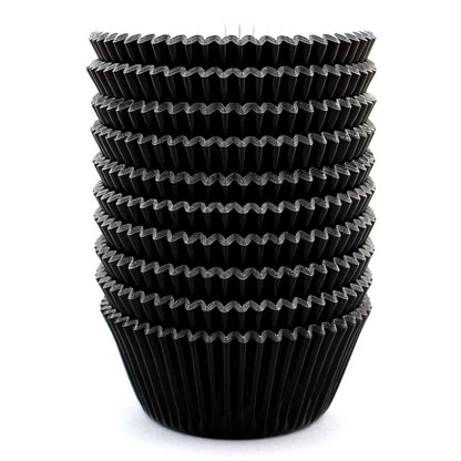 Eoonfirst Black Foil Cupcake Case Liners New Year Baking Muffin Paper Cups 198 Pcs