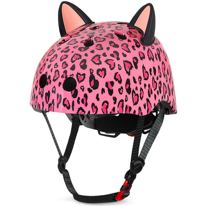Helmet for Kids 8-14, Adjustable Kids Bike Helmet with DIY Cat Ears for Girls Youth for Skateboard Scooter Cycling Roller Skating, Pink