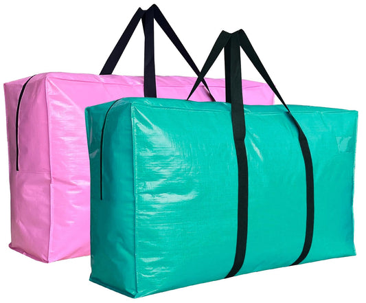 Extra Large Storage Bags, Jumbo Moving Tent Waterproof Storage Bags, Foldable Big XXL Duffle Bag for Travel, 42x23x13.5inch