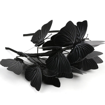 Coucoland Butterfly Fascinator Hat Monarch Butterfly Headband Crown Tea Party Halloween Costume Headpiece