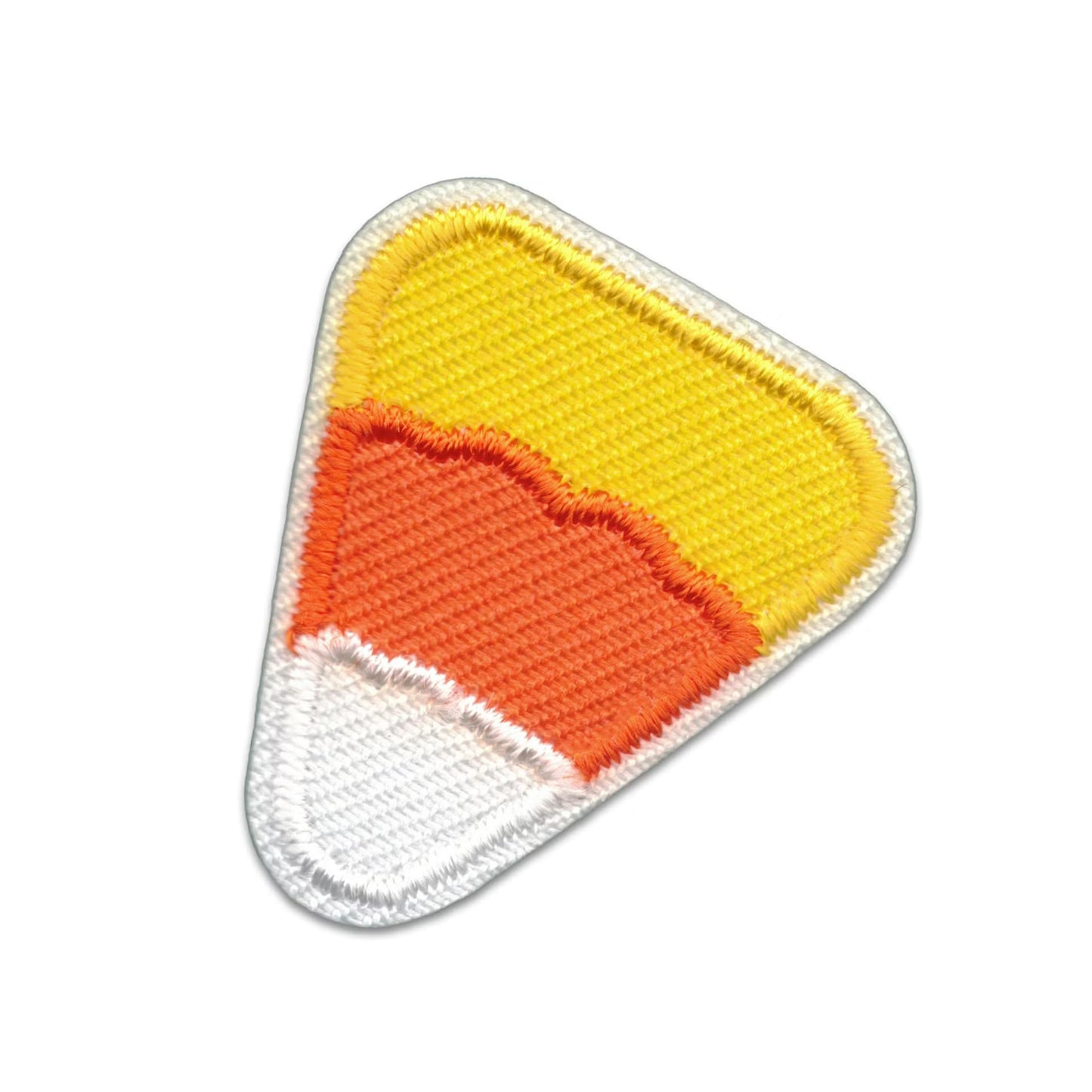 Laughing Lizards Candy Corn Patches (5 Pack), Halloween Iron On Patch Appliques, Spooky Iron-On, Glue On, or Sew On to Clothing, Hats, Backpacks, Jackets, Pants, & Accessories (Candy Corn)