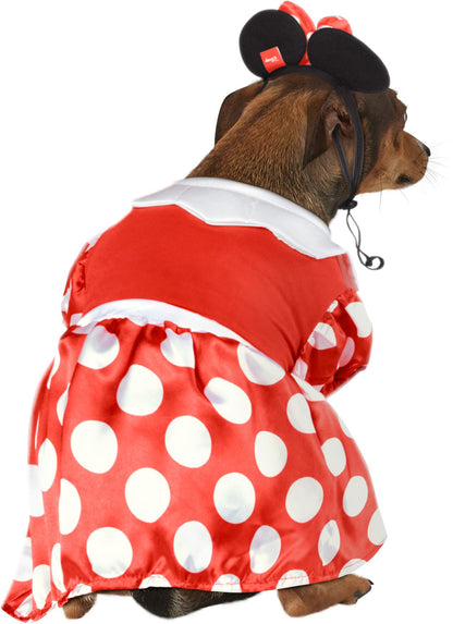 Disney: Minnie Mouse Pet Costume for For Dogs or Cats by Rubies, Medium