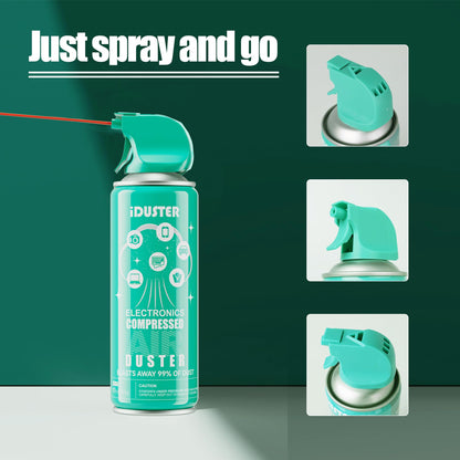 Keyboard Cleaner Air Spray for Computers - 10oz Air Can Duster for Electronics, Keyboard, 1PCS…