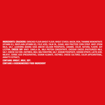 Handi-Snacks RITZ Crackers 'N Cheesy Dip Snack Packs, School Snacks, 20 Snack Packs