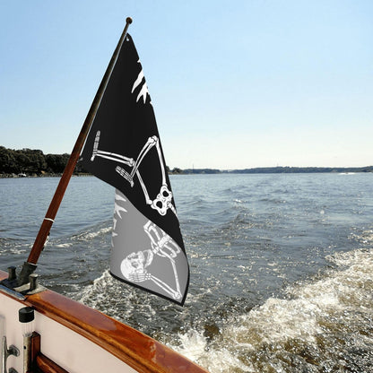 Halloween Skull Flag 3x5 Ft Outdoor Outside With Grommets Indoor Trick Or Treat Flags House Yard Garden Decorations Holiday Banner Sign