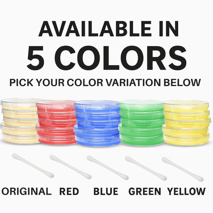 Evviva Sciences Nutrient Agar Petri Dishes Science Project Kit, Pre-Poured Agar Plates for Science Experiments, with Experiment eBook