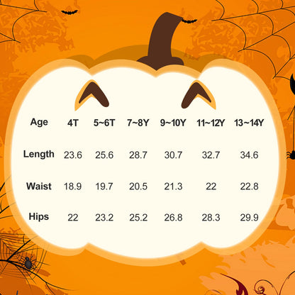 Halloween Spooky Pumpkin Legging for Kids Girls Striped Leggings Birthday Stretchy Tights Pants