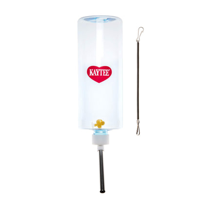 Kaytee Clear View Water Bottle for Pet Rabbits, Ferrets, and Guinea Pigs, 32 oz