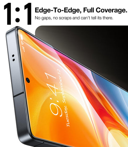 TORRAS Top-Notch Aerospace Glass for Samsung Galaxy S24 Ultra Screen Protector [12Ft Military-Grade Shatterproof] Anti-Scratch Tempered Glass Full Coverage Fit Screen Protector S24 Ultra 6.8" 2-Pack