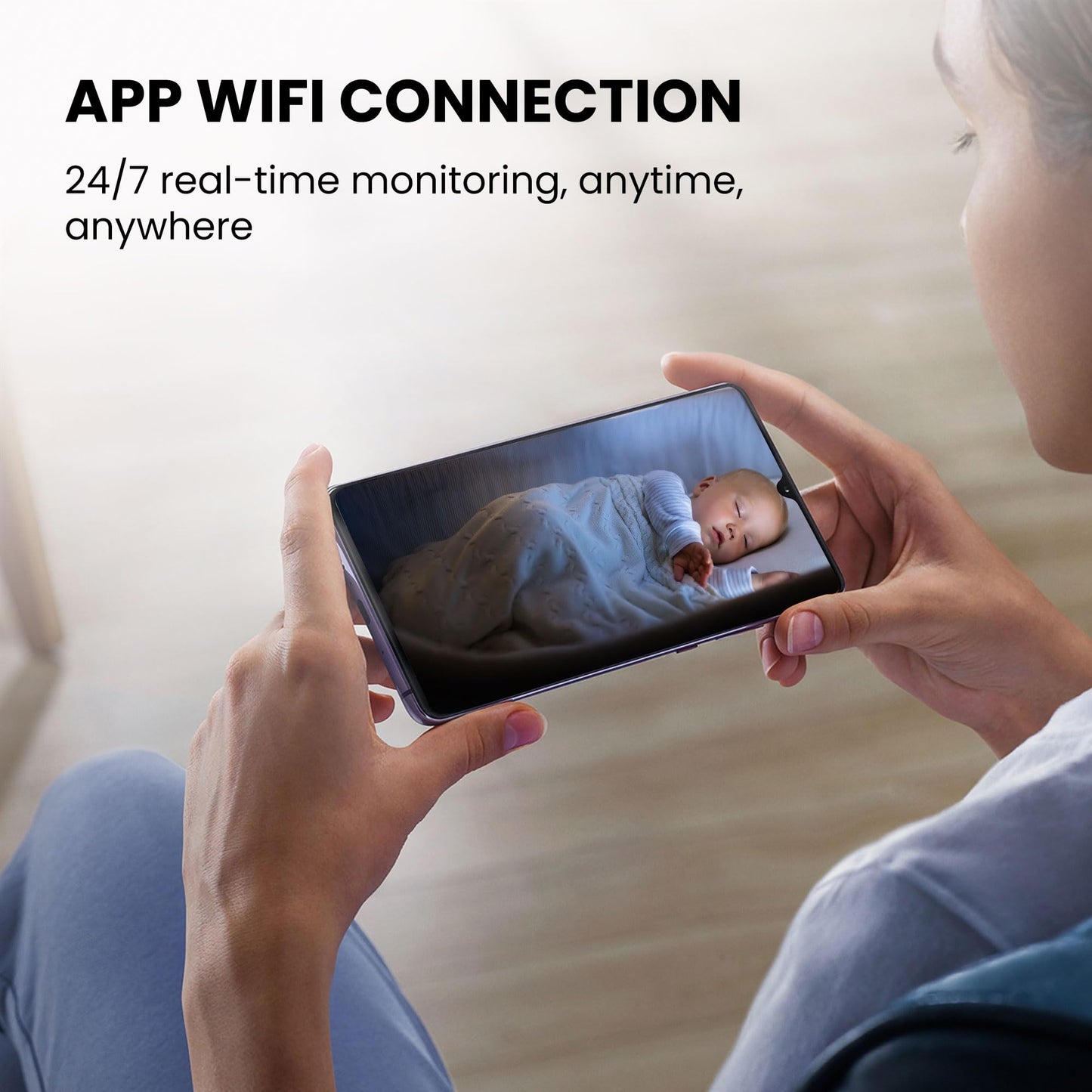 Funstorm 2025 Upgraded Security Camera, 4K HD Mini Nanny Cam for Home with Night Vision, WiFi Indoor Camera, 100 Days Long Battery Life, Motion Detection, Remote Viewing, Wireless Surveillance Cam