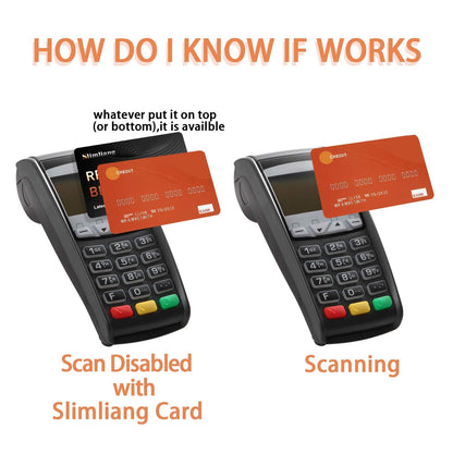 4 Pack RFID Blocking Card, Smart Slim Design Perfectly fits in Wallet/Purse