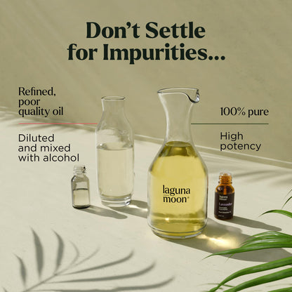 Lagunamoon Essential Oils Set - Top 6 Blends for Diffusers, Home Care, Candle Making Scents, Fragrance, Aromatherapy, Humidifiers, Gifts - Peppermint, Tea Tree, Lavender, Eucalyptus, Orange (10mL)