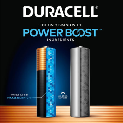 Duracell Coppertop AA Batteries with Power Boost Ingredients, 16 Count (Pack of 1) Long-lasting Alkaline Double AA Battery for Household and Office Devices