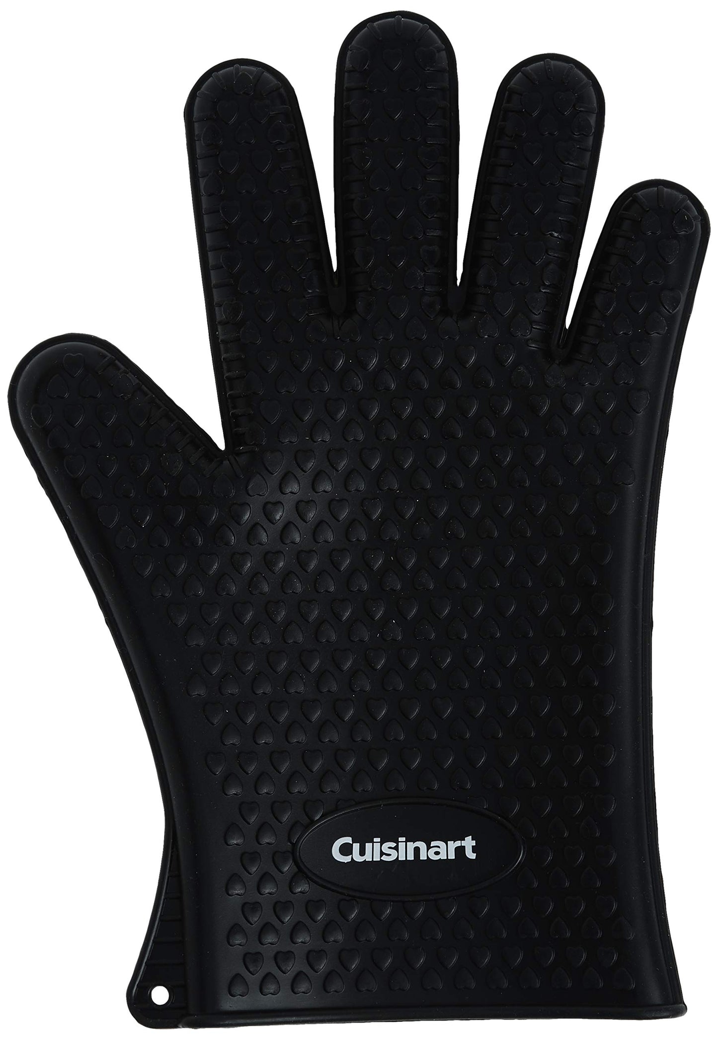 Cuisinart CGM-520 Heat Resistant Silicone Gloves, Black (2-Pack)
