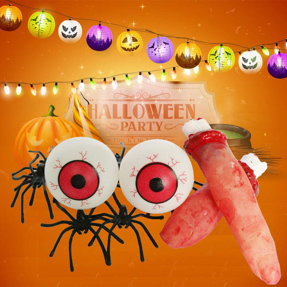 Halloween Bath Bombs with 3 Red Funny Bath Bombs for Halloween Horror Theme Party Halloween Décor