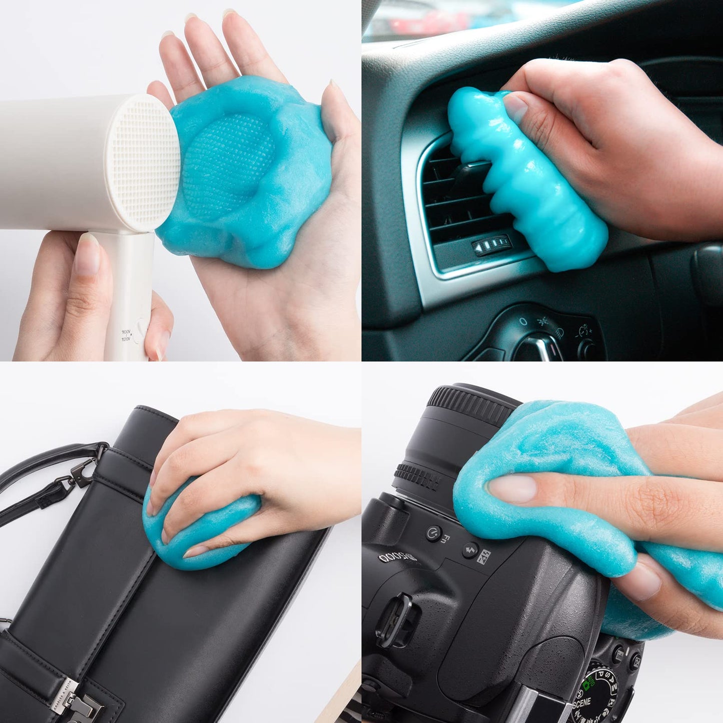 CLICK CLEAN Keyboard Cleaning Gel, 7oz Universal Cleaning Gel for Keyboards Electronics Cleaner Dust Cleaning for Car, Laptop, Keyboard, Air Vents