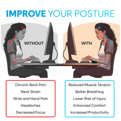 Keyboard Wrist Rest, Wrist Rest for Computer Keyboard, Memory Foam, Wrist Support, Ergonomic Design for Typing Pain Relief, 2 Pieces Mouse & Keyboard Set, Mouse Wrist Rest, Stain Resistant, Black