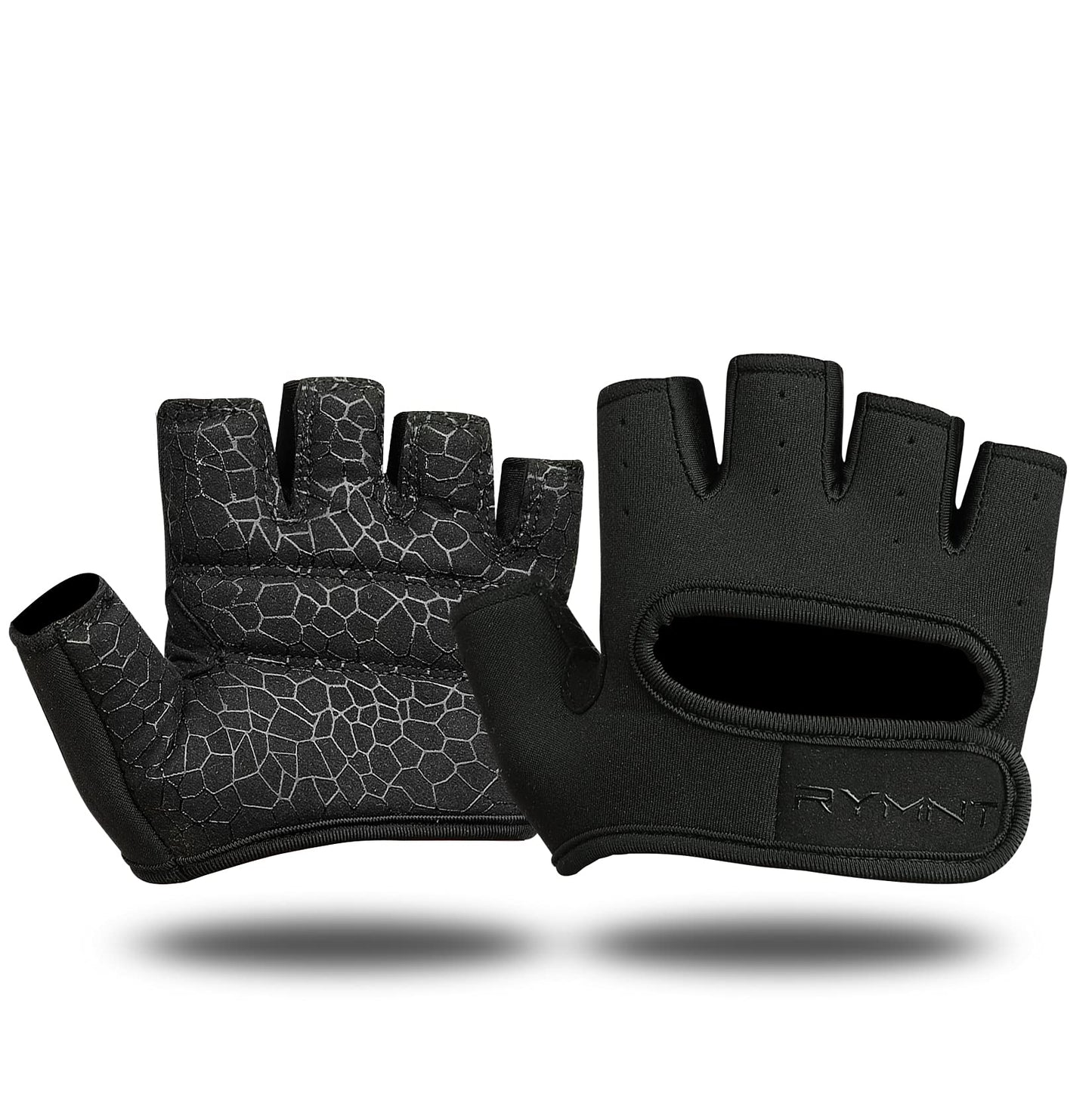 Minimal Weight Lifting Gloves,Short Micro Workout Gloves Grip Pads with Full Palm Protection & Extra Grip for Men Women Weightlifting,Gym,Exercise Training