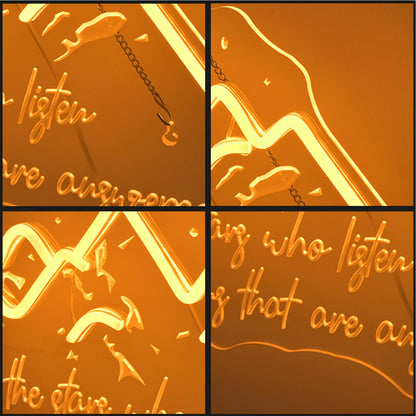 This Must Be The Place Neon Sign Warm White Letter Led Signs for Wall Decor Usb Word Light Up Signs for Bedroom Salon Man Cave Beer Home Bar Wedding Birthday Party Decor Gifts