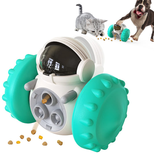 HNNOAIDA Interactive Dog Toy Dispensing Food (Blue)