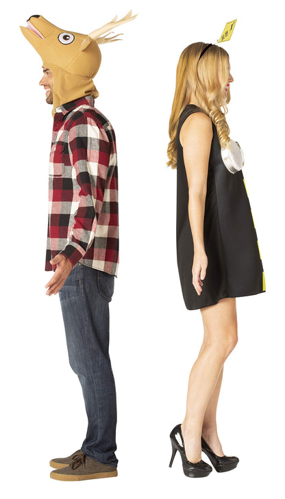 Rasta Imposta Deer in Headlights Couple Costume