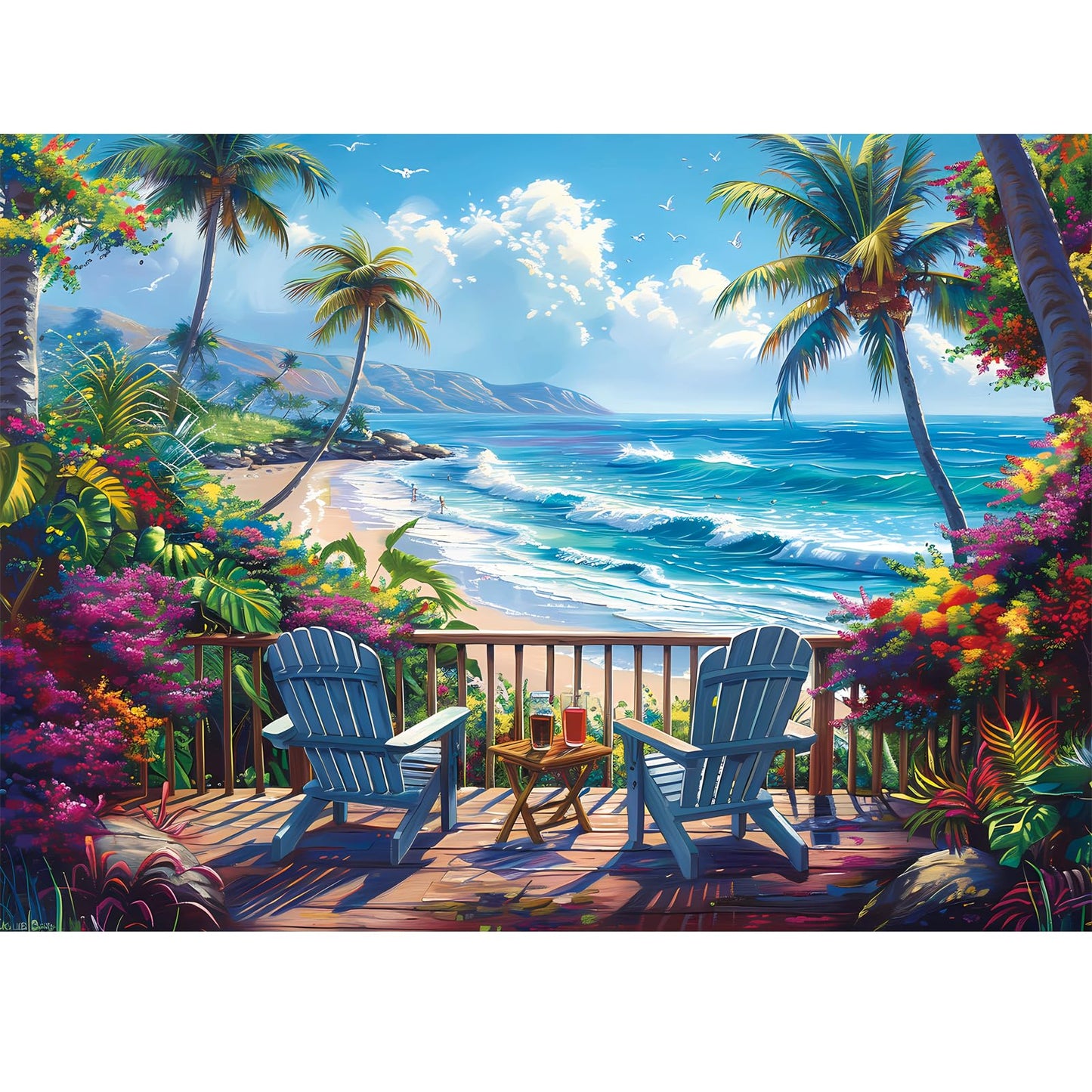 Jigsaw Puzzles for Adults 500 Pieces, Interlock Perfectly Letter on Back No Dust, Home Decor Birthday Party Gift Toy for Men Women Elders Seniors, 1:1 Poster Educational Toys & Games | 20.5 x 15 in