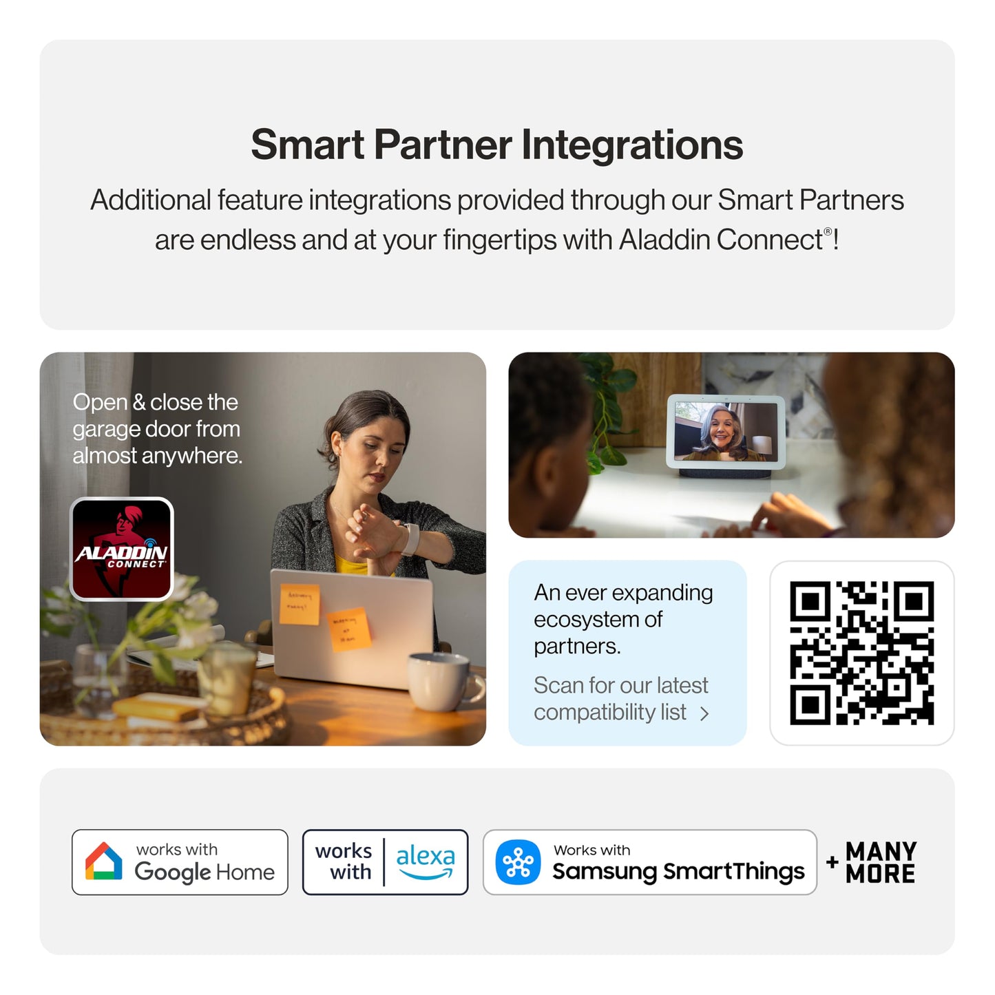 Genie Aladdin Connect Smartphone Garage Door Opener – Monitor, Open & Close Your Garage Door from Anywhere Using Your iPhone or Android Device