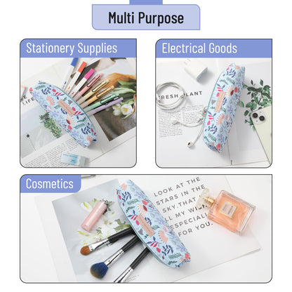 Mr. Pen- Cute Pencil Case Pouch, Summer Design, Multipurpose Canvas Bible Pencil Pouch