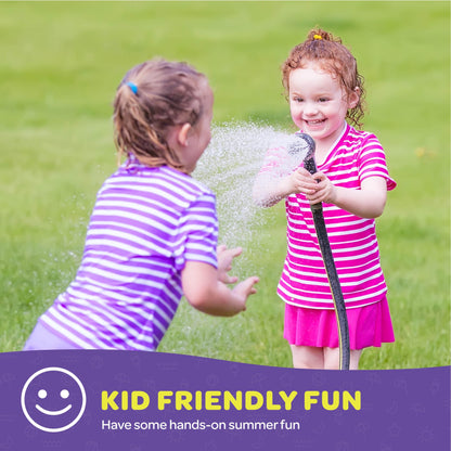 Hose Nozzle [Blue] Heavy Duty Hose Sprayer With 10 Adjustable Watering Patterns. Thumb Control Design, Comfortable Ergonomic Grip, Garden Hose Nozzle for Watering Plants & Lawns/Fun showers/Cleaning