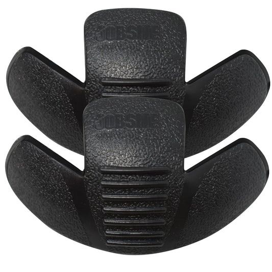 JobSite Boot Toe Guards - Shoe Toe Protector Guards Against Scratches and Hides Existing Damage - Black - 1 Pair