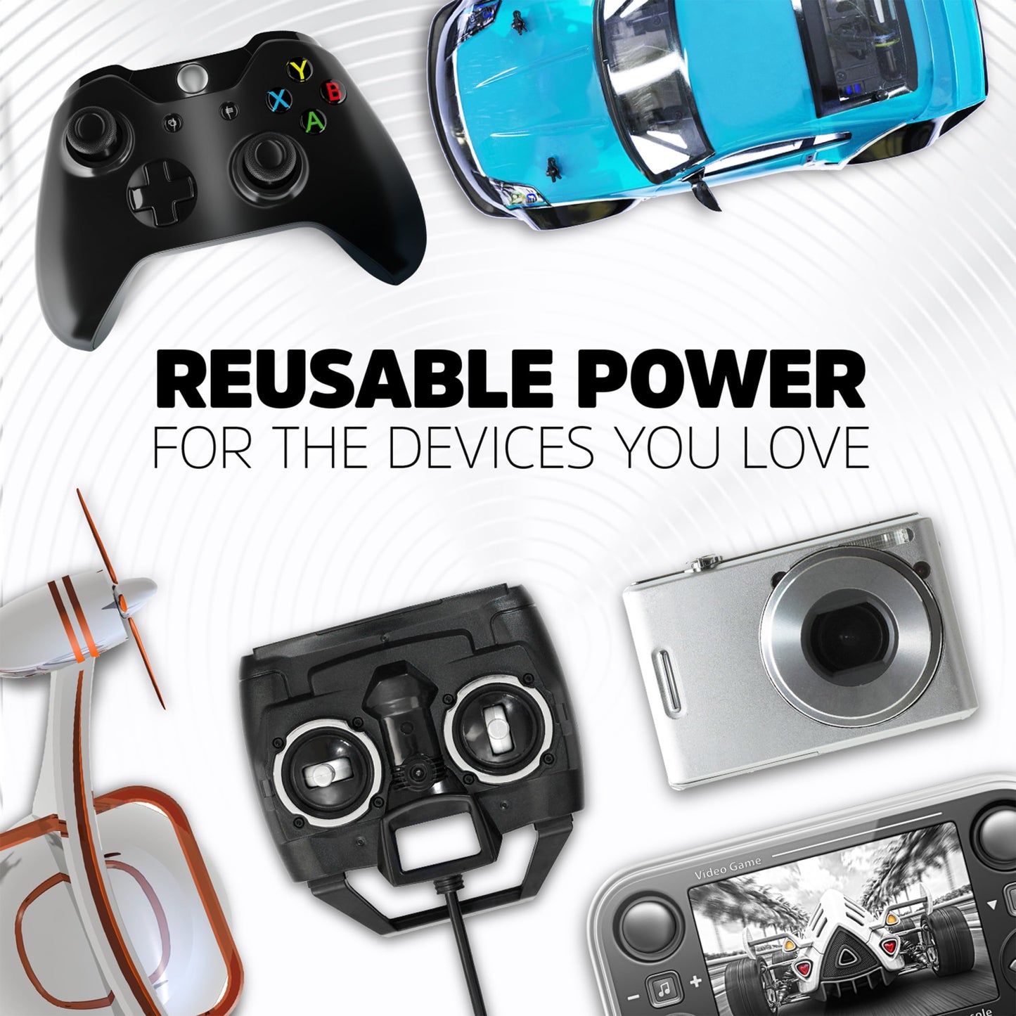 Energizer Recharge Universal Rechargeable AA Batteries (8 Pack), Double A Rechargeable Batteries